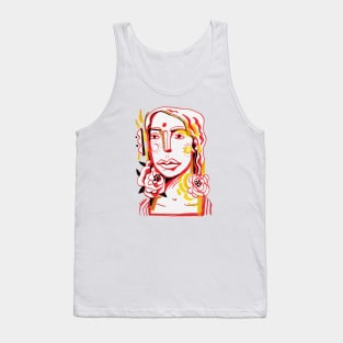 beautiful girl Tank Top